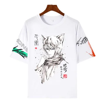 Yeni T-Shirt Anime Kamisama Öpücük T-Shirt Erkekler Anime Tee Gömlek Ekip Boyun Kısa Kollu T Shirt Mürekkep yıkama boyama Baskılı Giysiler