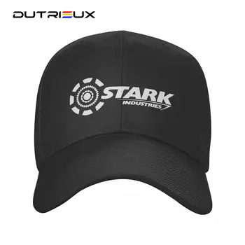 2023 Yeni Kişiselleştirilmiş Demir Şirketi Stark Industries beyzbol şapkası Spor Kadın erkek Ayarlanabilir Baba Şapka Yaz Kapaklar Snapback Şapka