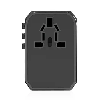 Çift Tip C PD QC USB Hepsi bir arada şarj adaptörü ile seyahat için AB ABD İNGİLTERE AU tak evrensel seyahat güç şarj soketleri