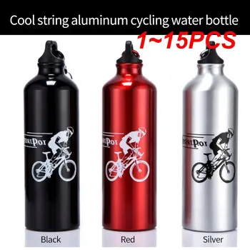 1~15PCS 750ml Cycling Thermal Bike Bottle Aluminum Alloy Bicycle Water Bottle MTB Mountain Бутылка Для Велосипеда Bike