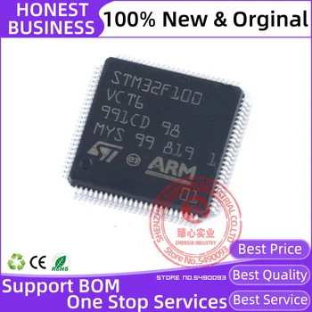 STM32F100 100-LQFP STM32F100VCT6 IC Çip Entegre Devre ARM Mikrodenetleyiciler-MCU 32-Bit ARM Korteks 256 Kb Değer Hattı