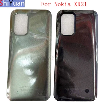 Pil Kapağı Arka Kapı Konut Case Nokia XR21 arka kapak Logo ile Yedek Parça Tamir