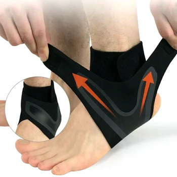 Spor ayak bileği brace destek kemer tıbbi spor sıkıştırma ayak brace elastik bandaj çanta ayak bileği ağırlık için spor