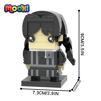 MOOXI Yaratıcı TV Karakter Yapı Taşları Korku Aksiyon Figürü Dekorasyon Modeli Monte Tuğla Oyuncak Çocuk Yetişkin İçin MOC1201