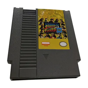 street fighter 60 p 72 pins Oyun Kartuşu İçin 8 Bit NES NTSC ve PAl video oyunu Konsolu