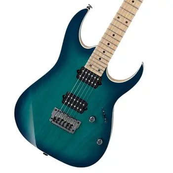 Prestij Serisi RG652AHMFX-NGB Bulutsusu Yeşil Patlama Kül Elektro Gitar