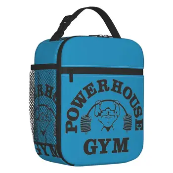 Powerhouse-fiambrera térmica portátil para mujer, bolsa de mano con aislamiento para gimnasio, fiambrera de comida, fiambrera de