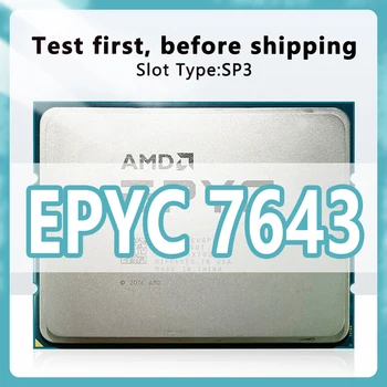 EPYC 7643 CPU 7nm 48 Çekirdek 96 Konu 2.3 GHz 256 MB 225 W işlemci Soketi SP3 İçin h12ssl-ı Anakart Sunucu 7643