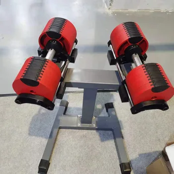 Serbest Ağırlık Vücut Geliştirme Ağırlık Kaldırma Fitness Salonu 70Lbs Aksesuarları 32Kg Ayarlanabilir Dambıl