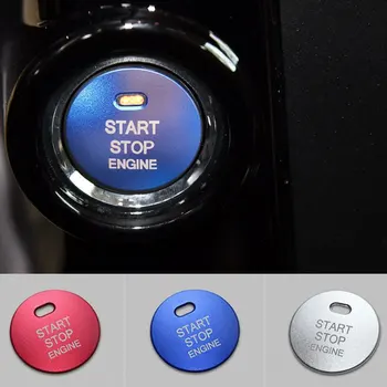 Hyundai Sonata için uygun 7 nesil 8 nesil Genesis Coolpad araba motoru aydınlatma bir anahtar başlat düğmesi dekoratif