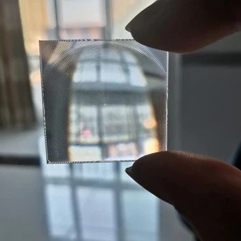 Fresnel İplik Kondenser 50X50Mm Pmma Malzeme Led Aydınlatma Dağıtım Küçük Boyutlu Lens