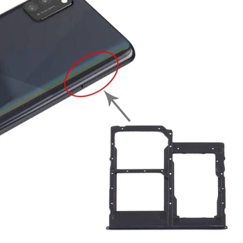 SIM Kart Tepsi + SIM Kart Tepsi + Mikro SD Kart Tepsi Samsung Galaxy A41 / A415 SİM kart tutucu Çekmece Telefonu Yedek parça