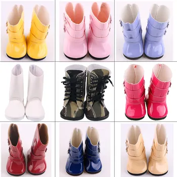 Bebek yağmur çizmeleri Ayakkabı sevimli Ayakkabı 18 İnç Amerikan Kız ve 43Cm Bebek Yeni Doğan Bebek Zaps Bizim Nesil kız çocuk oyuncağı Hediye