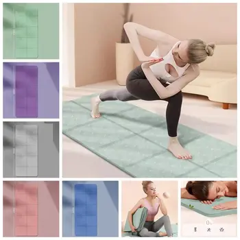 Çok fonksiyonlu Katlanabilir Yoga Mat Katlanabilir kaymaz Spor Yastık Tatsız Hafif Katlanabilir Pilates Mat Jimnastik