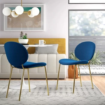Lüks Bireysel yemek sandalyeleri Rahatlatıcı minimalist yemek sandalyeleri Açık Zarif Modern sillas comedor Mobilya mutfak HY