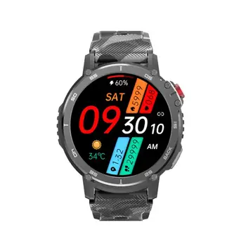 Akıllı saat Erkekler Çağrı 1.6 İnç HD Ekran 4G Bellek 400mAh Kalp Hızı Sağlıklı Spor Spor Bilezik Smartwatch