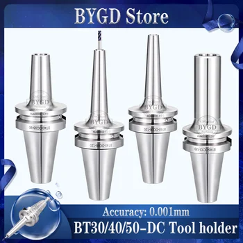 BYGD yüksek hassasiyetli 0.001 mm BT BT30 BT40 BT50 DC yüksek hızlı takım tutucu, DC4 DC6 DC8 DC12 chuck ile uyumlu, kararlı freze.
