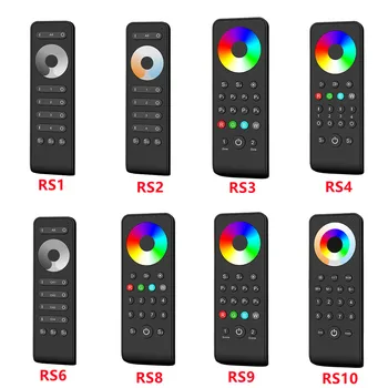 2.4 G RF kablosuz Dokunmatik Uzaktan 2/4/8 Bölge led şerit Denetleyici LED dimmer için tek renk / çift renk / RGB / RGBW / RGB + SKK led şerit