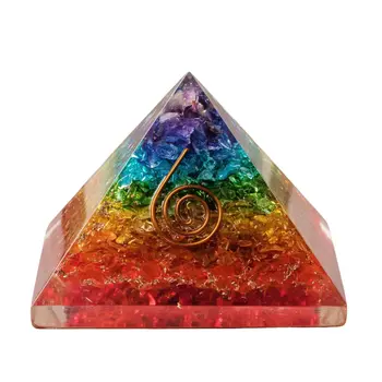 Enerji Jeneratörü Orgon piramidi için Enerji Koruma Healingmeditation orgonit piramitleri kristal çakra