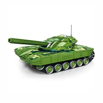 Tank Savaşı Goliath VII MOC Reobrix 55026 Tuğla Modern Askeri Silah Savaş Modeli Yapı Taşları Oyuncak Çocuk Boys Hediye Seti