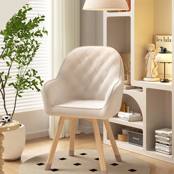 Ofis Tasarımcısı Lüks Yemek Sandalyesi Accent Ergonomik Vanity Metal Ziyafet Yemek Sandalyesi Düğün Yatak Odası Sillas Ev Mobilyaları DQ