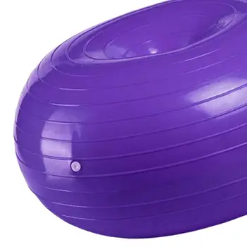 Yoga topu Pilates çörek denge Fitness topu egzersiz ev jimnastik mavi B için