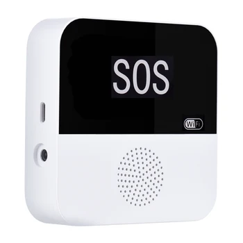 WiFi Akıllı Kablosuz Yaşlı Bakıcı Çağrı SOS Bilezik Çağrı Düğmeleri Uyarı Sistemi Hemşire Çağrı Yaşlılar Hastalar