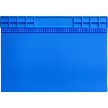 350 * 250mm Lehim Mat ısı yalıtımlı silikon yastık Tamir Mat Premium Lehimleme Mat İsıya Dayanıklı Elektronik Mat Lehim Onarım