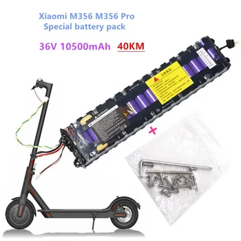 m365 36V 10.5 Ah Elektrikli scooter Pil Xiaomi mijia m365 Özel Pil Paketi 36v lityum pil 10500mAh Sürme 40km+