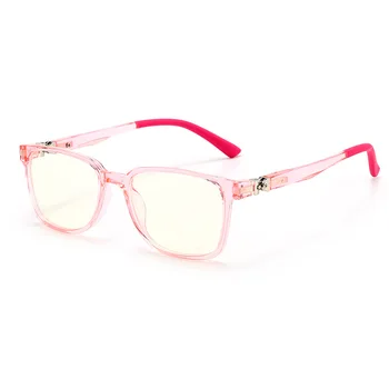 Gözlük erkek kız Anti mavi ışık gözlük TR90 gençler elektronik ekran gözlük UV400 Anti yansıtıcı lensler yüksek kalite