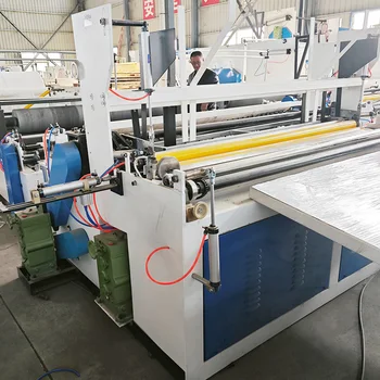 Çin Fabrika Tedarik Tuvalet Kağıdı Yapma Makinesi Küçük İşletme Üretim Hattı Banyo Kağıt Üretim Ekipmanları Kullanarak