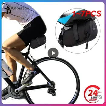 1 ~ 7 ADET Naylon Bisiklet Eyer Çantası Su Geçirmez Dağ bisiklet selesi Depolama Arka Koltuk alet çantası Çantası Eyer Açık Bisiklet MTB