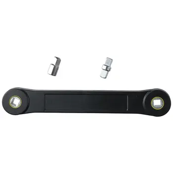Siyah Uzatma Anahtarları Tamir Uzatma ABS + Paslanmaz Çelik Anahtarları Kombinasyonu Tork Anahtarı Aracı Mini Kilit Anahtarı