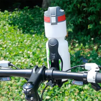 Bisiklet şişe kafesi Adaptörü Su Şişesi Tutucu 360 Derece Rotasyon Dağ Bisikleti Su fincan rafı Braketi Bisiklet Aksesuarları