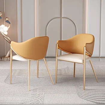 Minimalist İskandinav yemek sandalyeleri Modern Tasarım mutfak Odası Lüks yemek sandalyeleri Yönetici Teras Silla Comedor Ev Mobilyaları