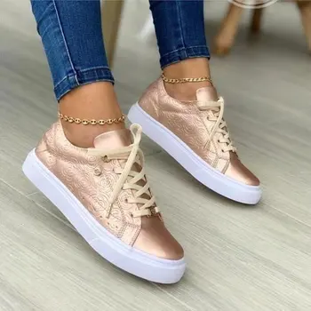 Zapatos Mujer 2022 spor ayakkabılar Kadın Ayakkabı Bayan Rahat Kadın Ayakkabı Eğlence Platformu Kama Ayakkabı Yüksekliği Artan Ayakkabı