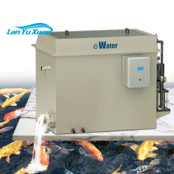 Su ürünleri tarım ekipmanları rotary_durm_filter gölet filtresi koi makinesi döner tambur filtresi