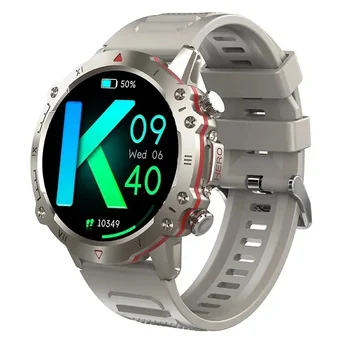D12 akıllı saatler Açık Spor 1.39 İnç IPS Büyük Ekran Kalp Hızı Sağlık Monitörü Bluetooth Çağrı Erkekler Kadınlar SmartWatch