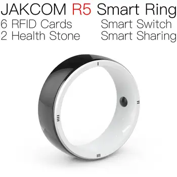 JAKCOM R5 Akıllı Yüzük erkekler kadınlar İçin akıllı saat orijinal tv 4k 43 giyilebilir cihazlar bant 5 sıcaklık nem sensörü