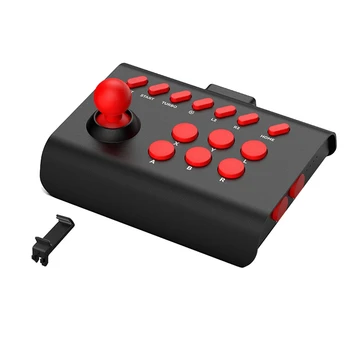 2.4 G Kablosuz Kablolu Oyun joystick denetleyicisi Arcade Konsolu Rocker Dövüş Oyunu Joystick Anahtarı Ps4 Ps5 Aksesuarları
