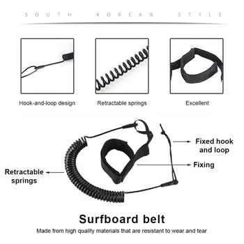 Sörf tahtası Tasma Sörf Stand Up Ayak Kürek Kurulu Bacak Halat Sürüklenen