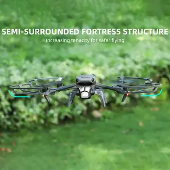 Çarpışma Halkası Drone Yarı kapalı Kale Tasarım Pervane Koruyucu Mavic3 Pro Pervane Blade anti-çarpışma Halkası Hızlı