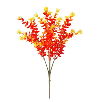 Dayanıklı Simüle Okaliptüs Zarif Simüle Bitki Koleksiyonu Gerçekçi Uzun ömürlü yapay çiçekler Ev Bahçe için