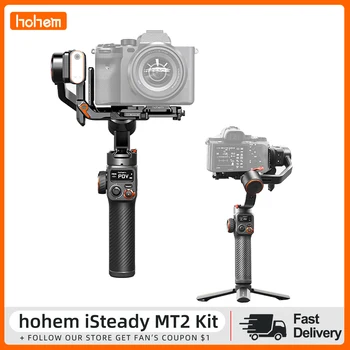 Hohem iSteady M2T Kiti 3 Eksen Gimbal Aynasız Kamera Eylem Kamera Akıllı Telefon, Sabitleyici Sony / Nikon / Canon, Yük 1.2 kg