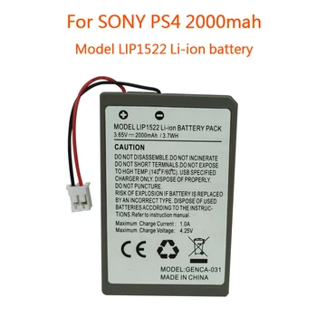 Sony PS4 ince LIP1522 Kablosuz Denetleyici Playstation GamePad 2000mah Li-İon şarj edilebilir pil paketi