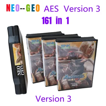 Neo Geo AES 161 in 1 Mücadele Jamma NEO GEO AES Kartuşları Arcade Oyunları için Jamma Oyun atari makinesi arcade kartuşları Version3