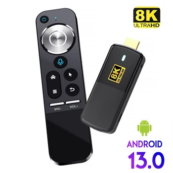 H96max M3 android TV Set üstü kutusu Dongle WİFİ 6 HD 8K TV çubuk mini PC Bluetooth 5.0 Android 13.0 Medya Oynatıcı TV Alıcısı Set Üstü Kutusu