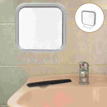 Kanca makyaj masası aynası Duş Tutucu Vantuz Sissiz Anti Tıraş Aynaları Ücretsiz Taşınabilir Mirrortub