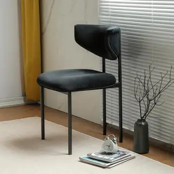 Cafe Rahatlatıcı Tasarım Mutfak yemek sandalyeleri İskandinav Dresser Oturma Odası yemek sandalyeleri Lüks Cadeira İtalyan Mobilya YX50DC