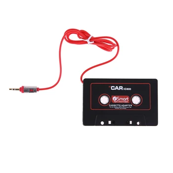 3.5 mm Ses Kablosu Teyp Çalar Jack Tak Kaset Mp3 Çalar Dönüştürücü Araba Kaset Ses Dönüştürücü iPhone MP3 AUX Kablosu